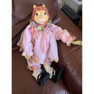Katherine Collection VTG Wayne Kleski Annette Collectible Vintage 22” Bunny Doll